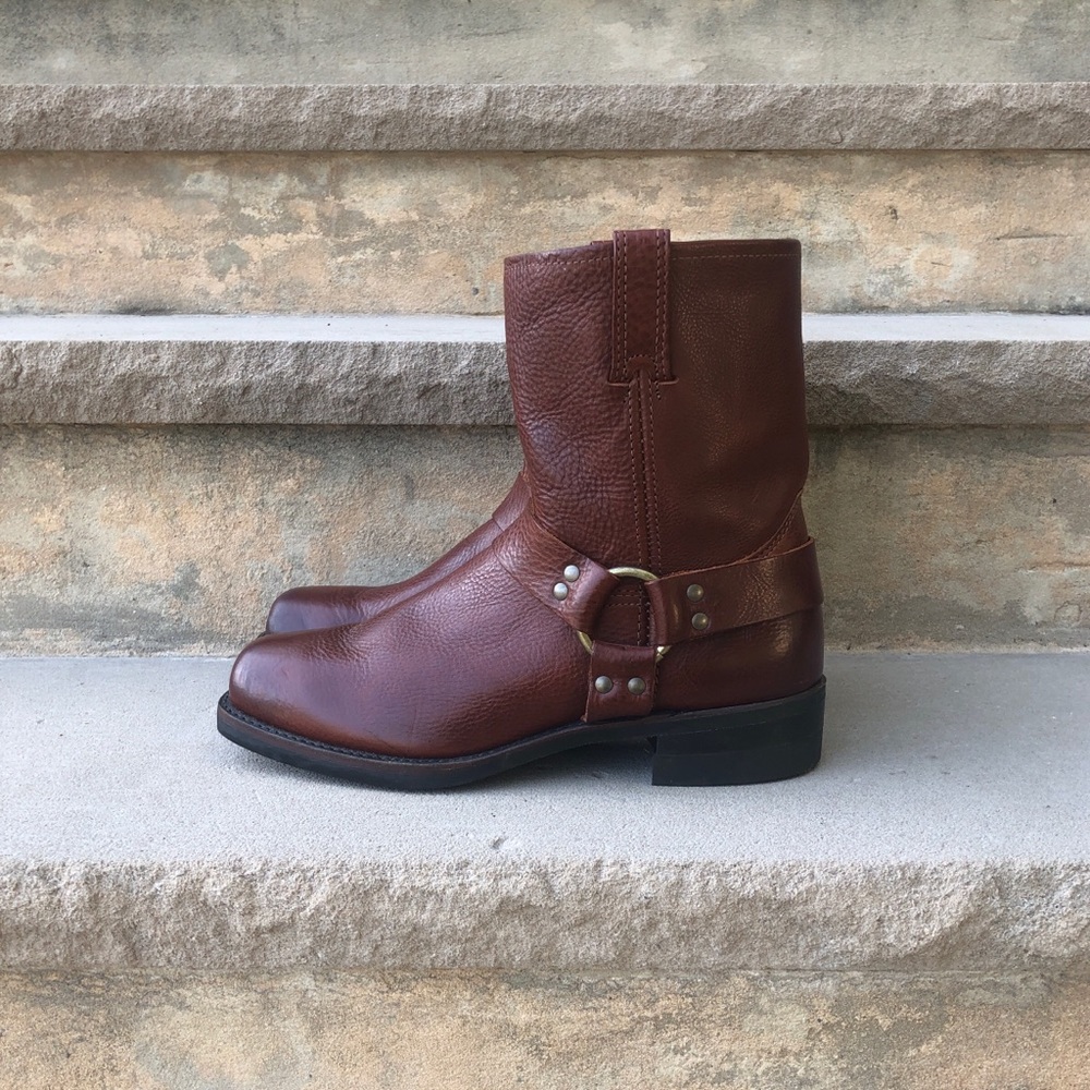 MENS FRYE HARNESS BOOTS
